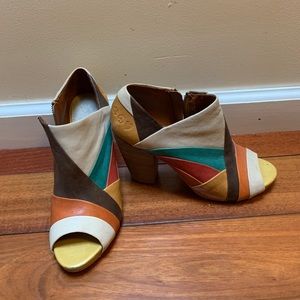 Lucky Retro 70s Chunky Booties